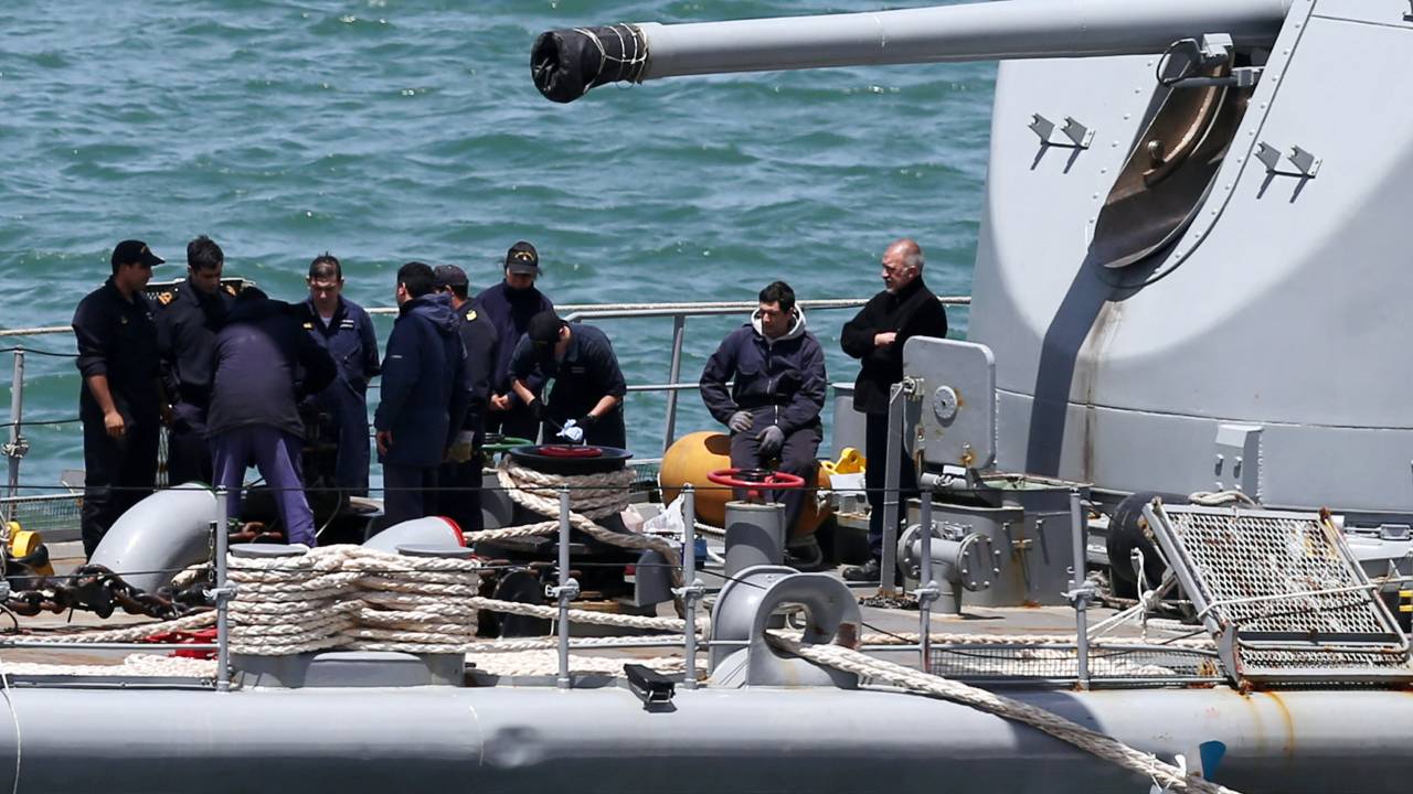 Tentativa de resgate do submarino argentino San Juan