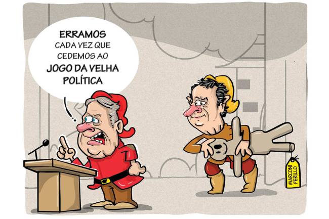 Tasso Zangado vai à luta, diz que o PSDB precisa de uma transformação e avisa que concorrerá ao comando do partido. Aécio Atchim discorda de tudo: da transformação e, ainda mais, de Zangado na presidência da legenda. E prepara um golpe…