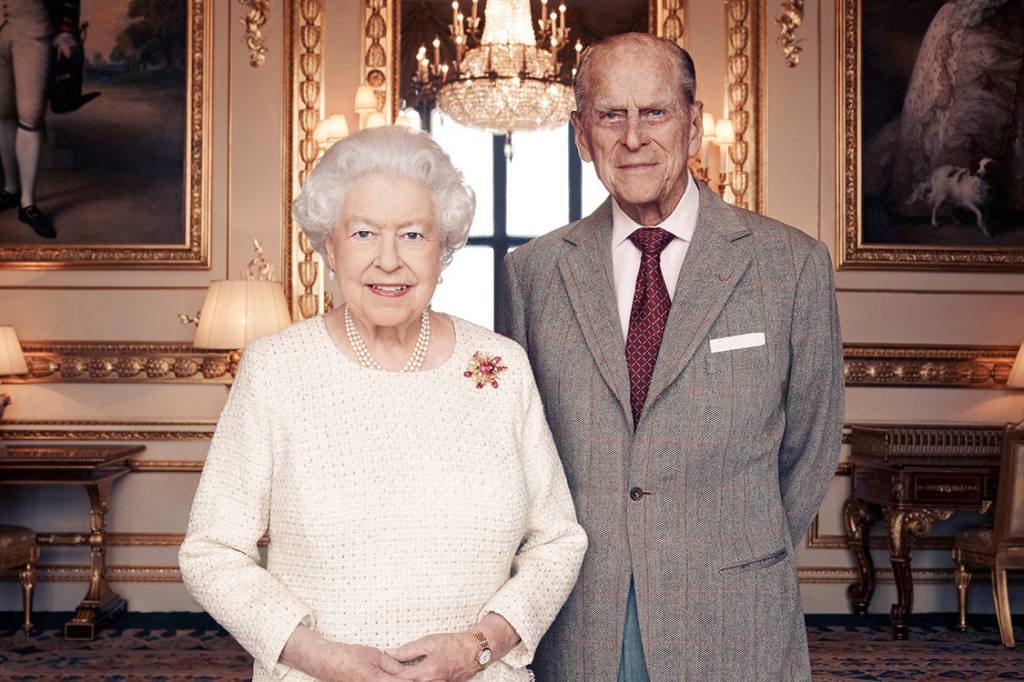 Rainha Elizabeth II e o Duque de Edimburgo, Filipe, comemoram 70 anos de casamento Rainha Elizabeth II e o Duque de Edimburgo, Filipe, comemoram 70 anos de casamento