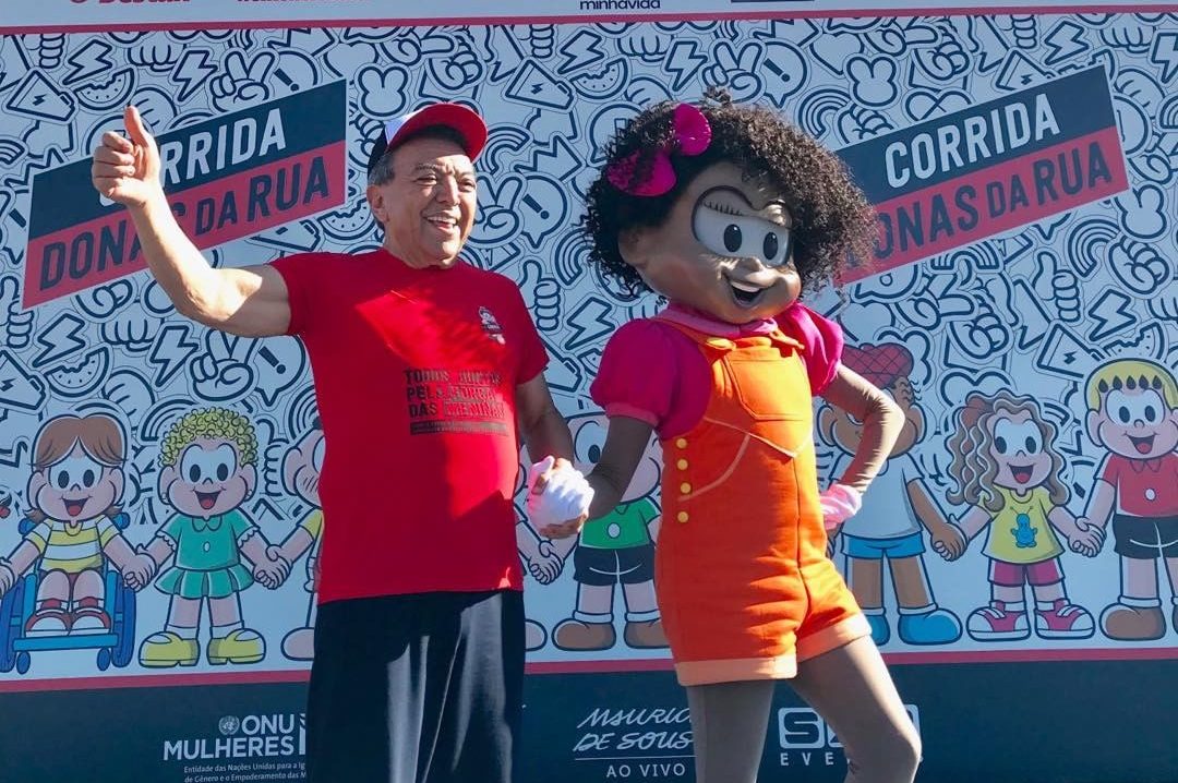 Mauricio de Sousa apresenta sua nova personagem, Milena