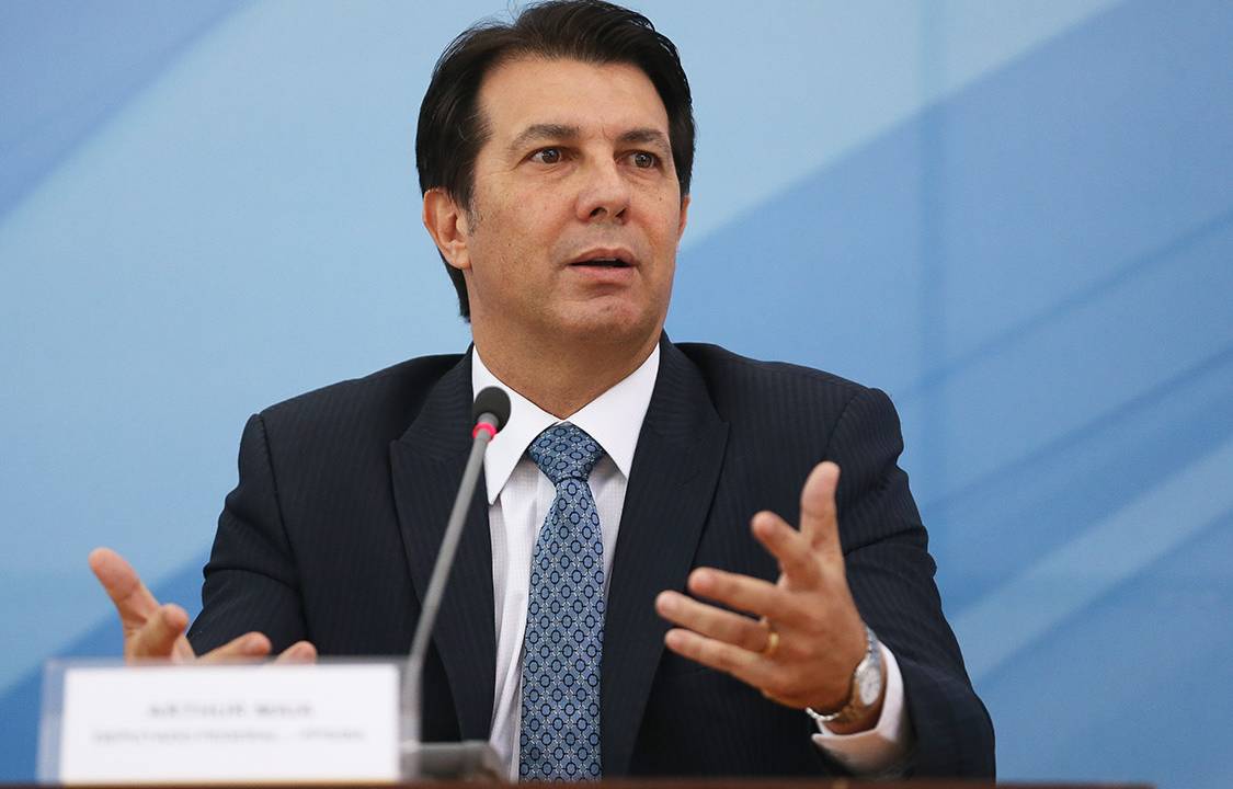 Brasília - O deputado Arthur Maia fala sobre a reforma da previdência social (José Cruz/Agência Brasil)