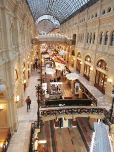 Shopping GUM em Moscou