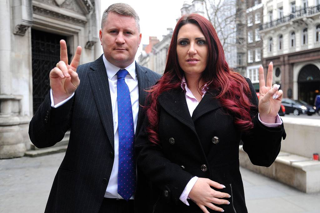 Paul Golding Jayda Fransen