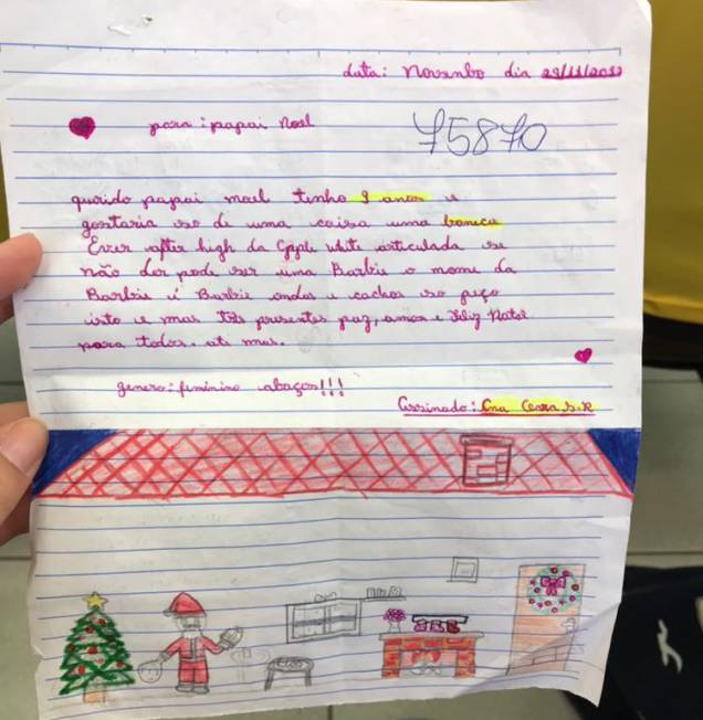 Cartas para o Papai Noel Cartas para o Papai Noel