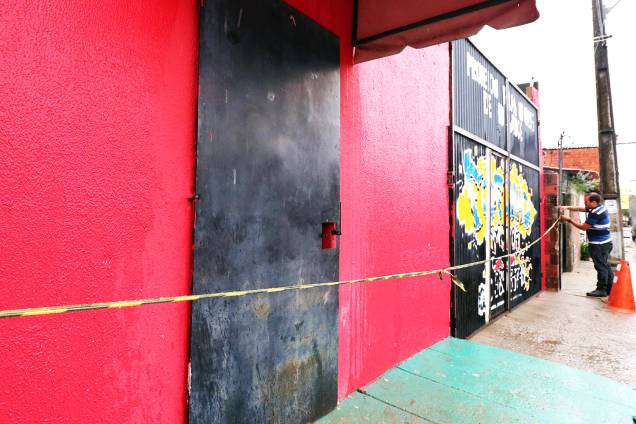 Vista da fachada do ´´Forró do Gago´´, em Fortaleza (CE), onde 14 pessoas foram mortas - 27/01/2018 Vista da fachada do ´´Forró do Gago´´, em Fortaleza (CE), onde 14 pessoas foram mortas - 27/01/2018