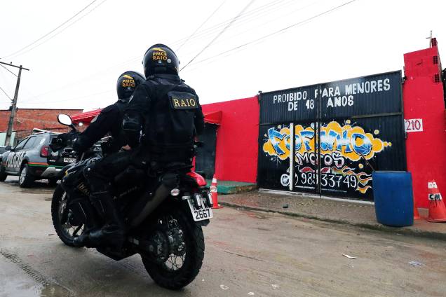 Fachada do ´´Forró do Gago´´, em Fortaleza (CE), local onde 14 pessoas foram mortas em chacina - 27/01/2018 Fachada do ´´Forró do Gago´´, em Fortaleza (CE), local onde 14 pessoas foram mortas em chacina - 27/01/2018