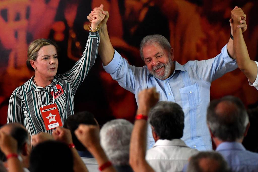 Lula e Gelsi Hoffman