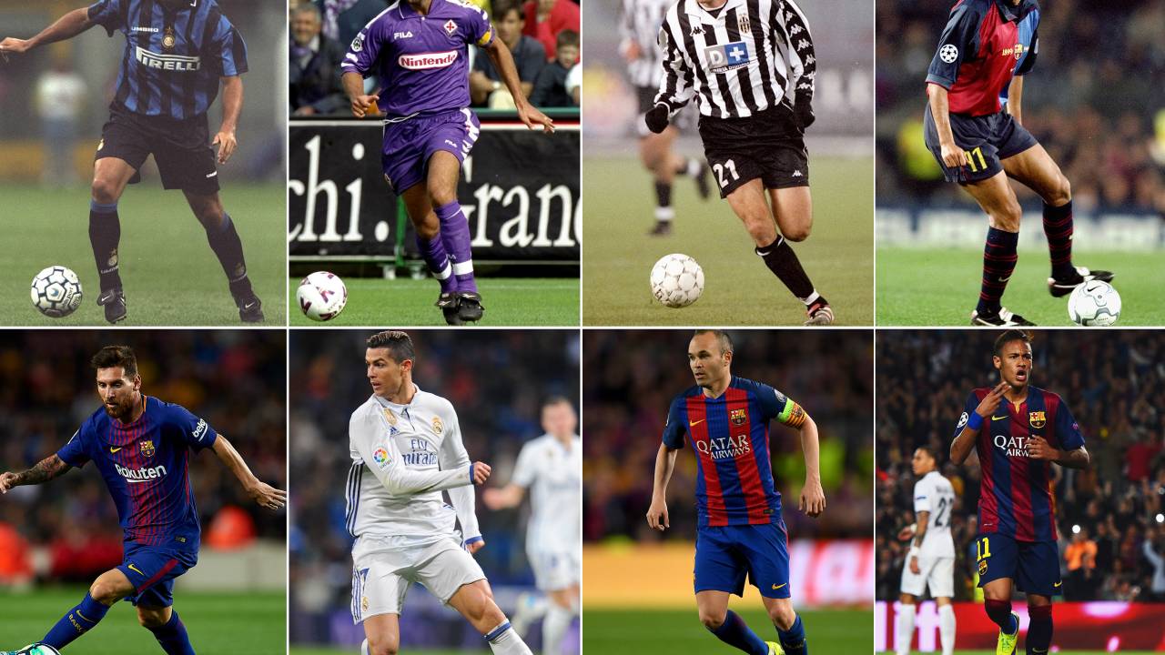 Craques do passado e do presente