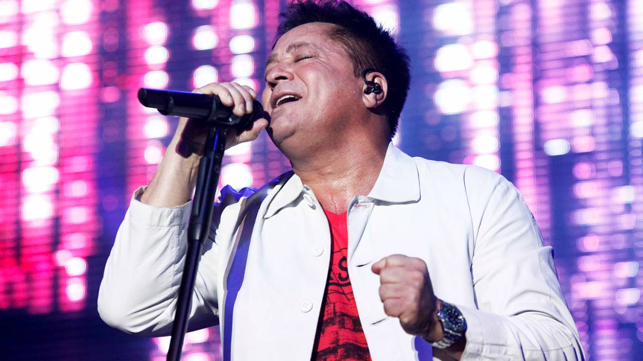 O cantor Leonardo em show durante turnê de "30 Anos", realizado no Barra Music, na Barra da Tijuca, (RJ)