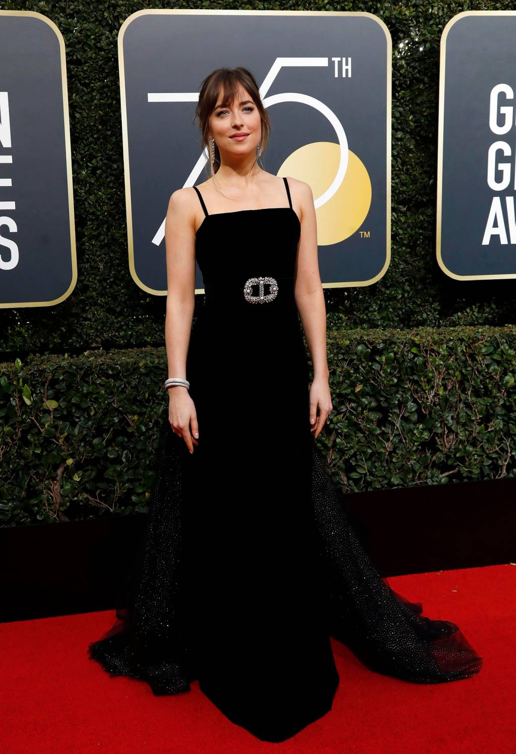 Tapete vermelho do 75º Globo de Ouro