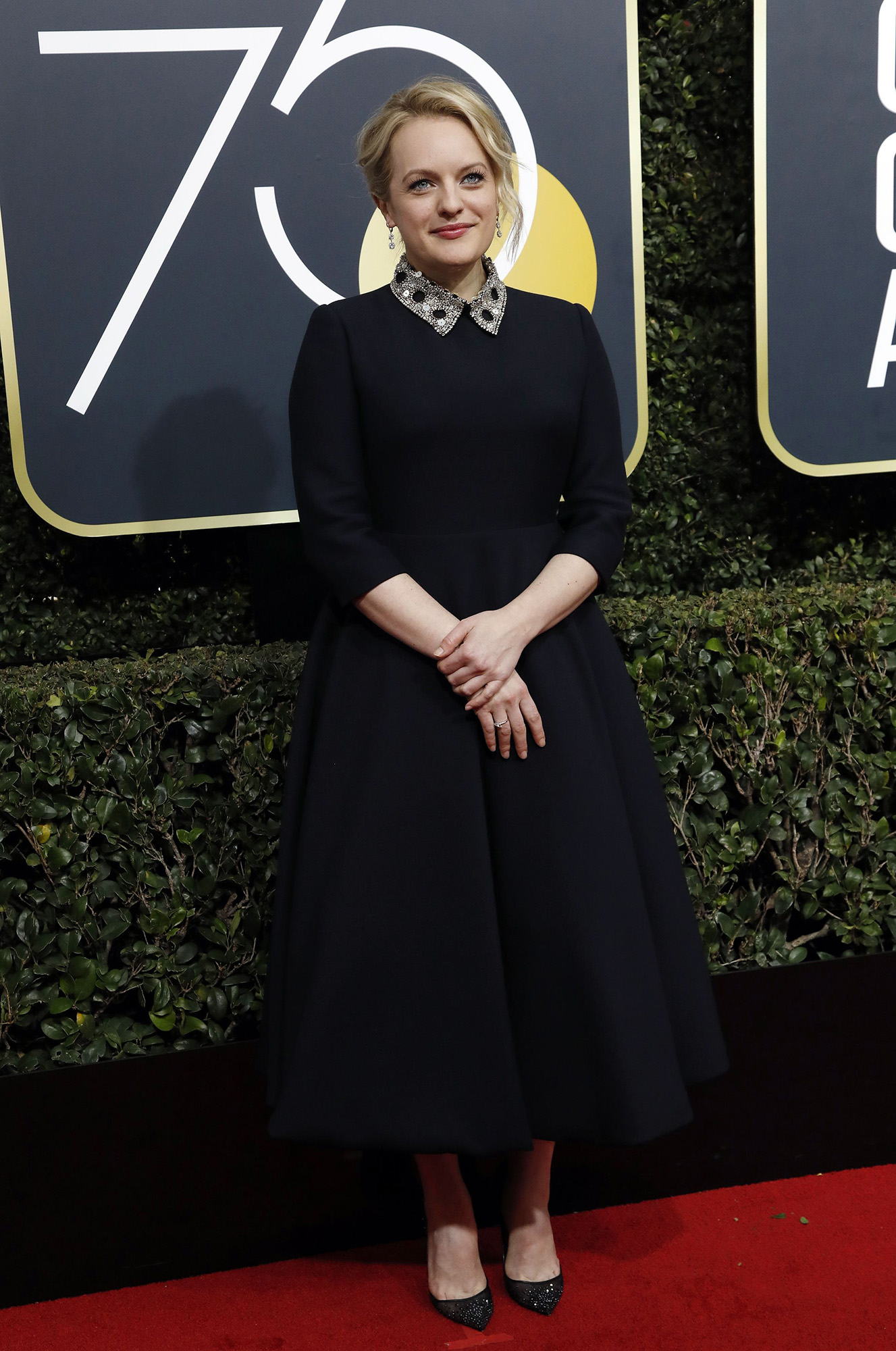 Tapete vermelho do 75&ordm; Globo de Ouro