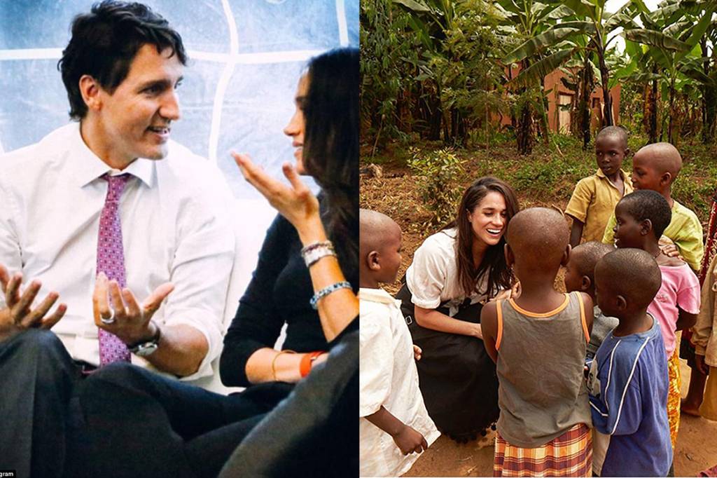 Montagem – Meghan – Trudeau
