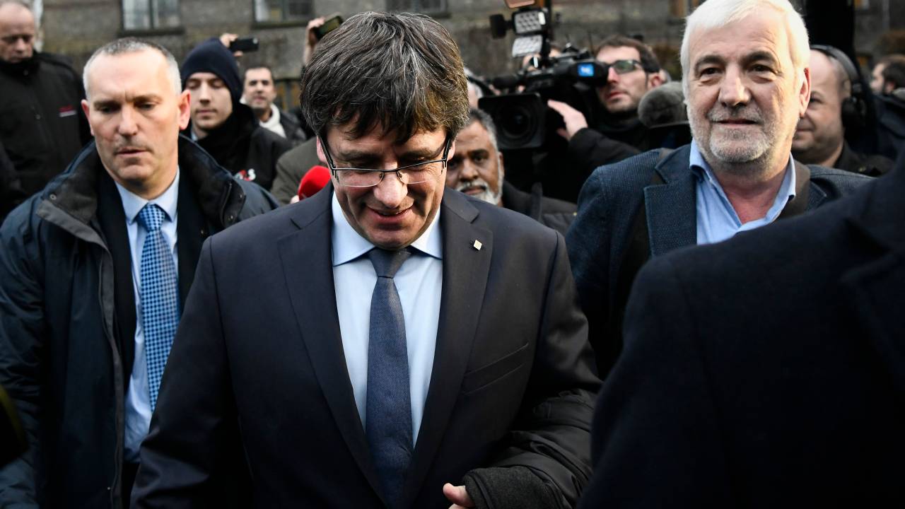 Carles Puigdemont em Copenhague