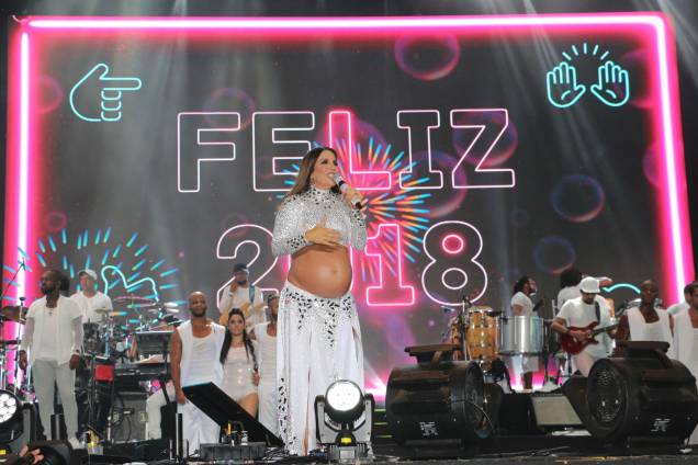 Ivete Sangalo se apresenta no show da virada do ano em Salvador Ivete Sangalo se apresenta no show da virada do ano em Salvador