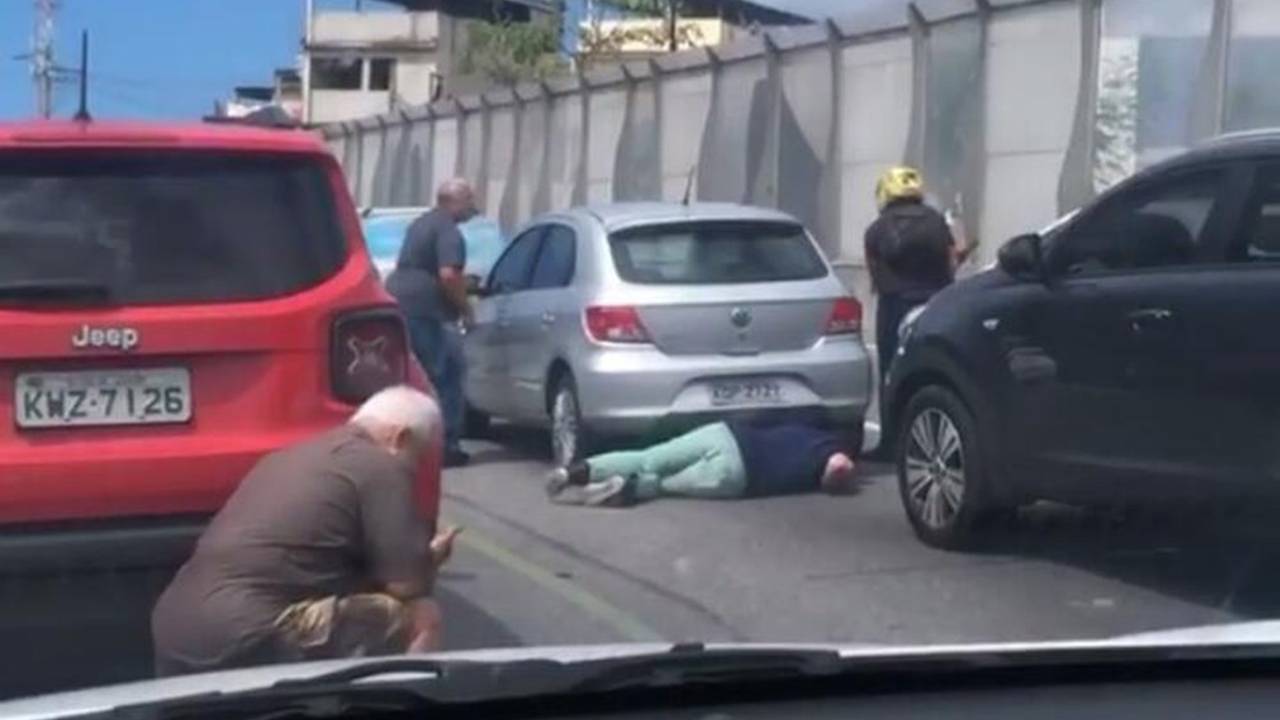 Tiroteio na Linha Amarela no Rio de Janeiro