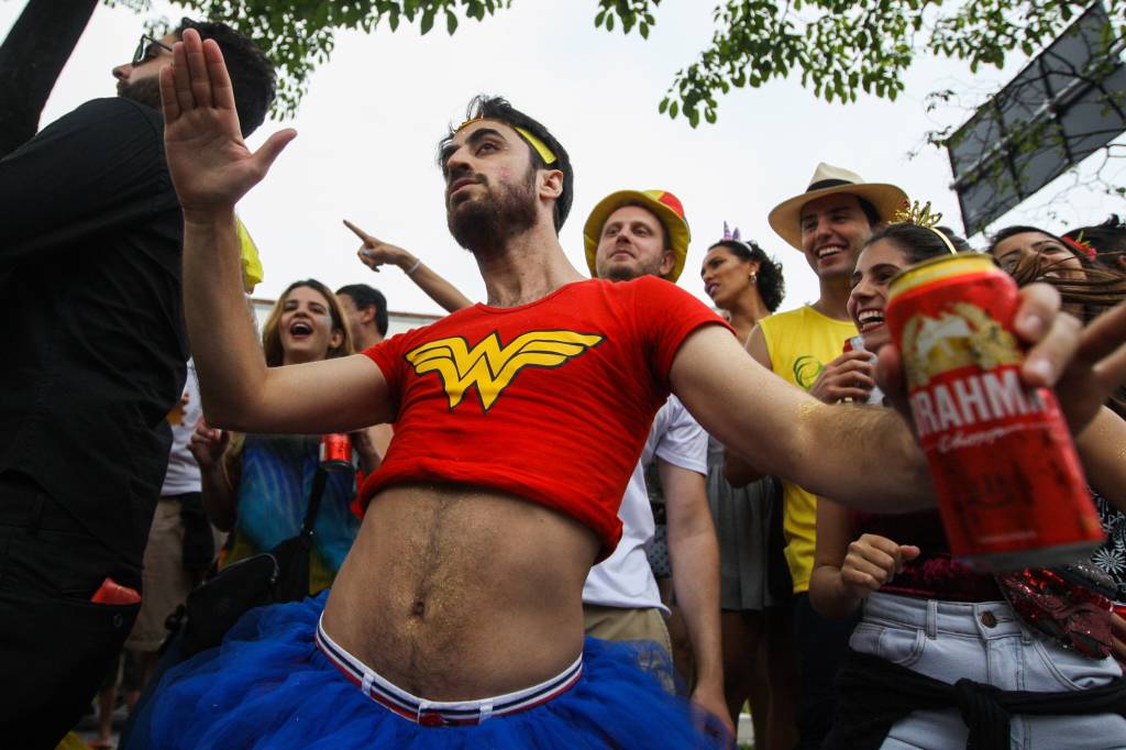 O bloco de rua Me Beija Que Sou Pagodeiro em BH