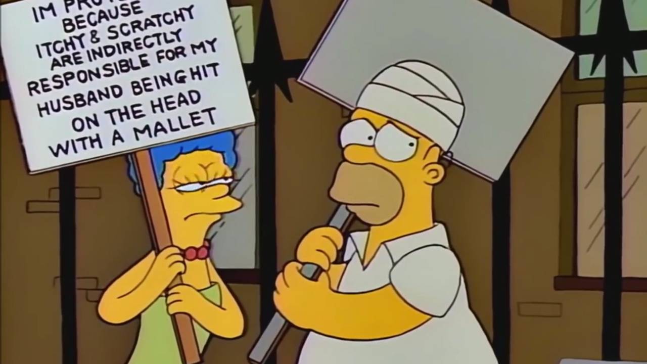 Os Simpsons - Episódio – Itchy & Scratchy & Marge