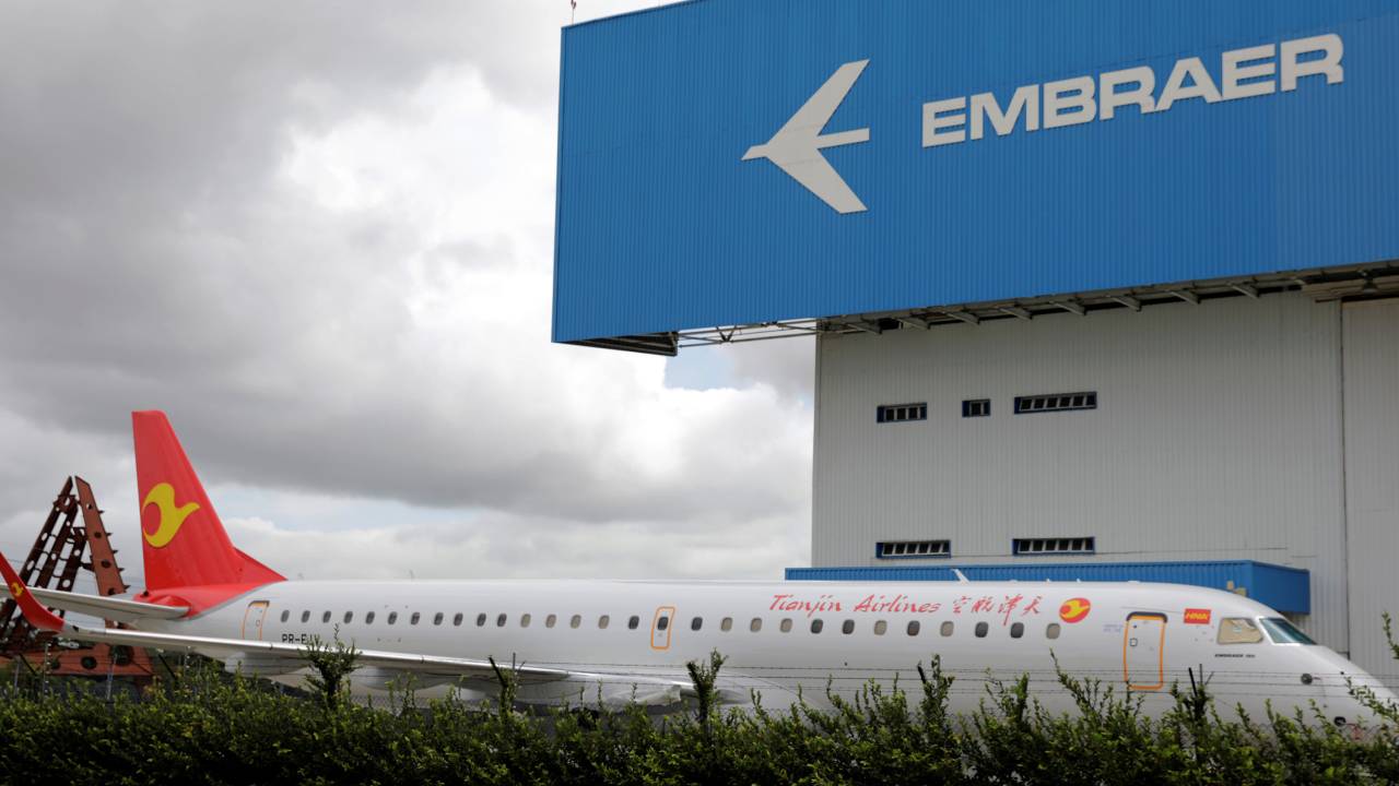 Fábrica da Embraer em São José dos Campos