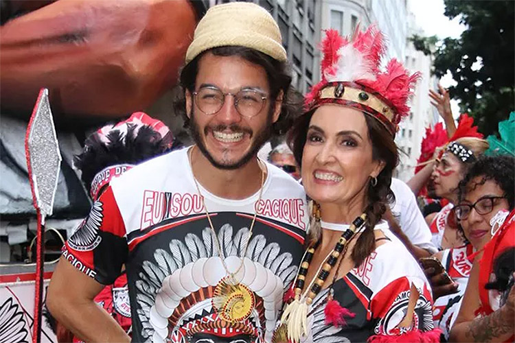 Fátima Bernardes e Túlio Gadelha