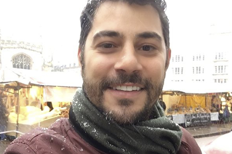 O jornalista Evaristo Costa