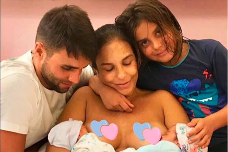 Ivete sangalo com a família