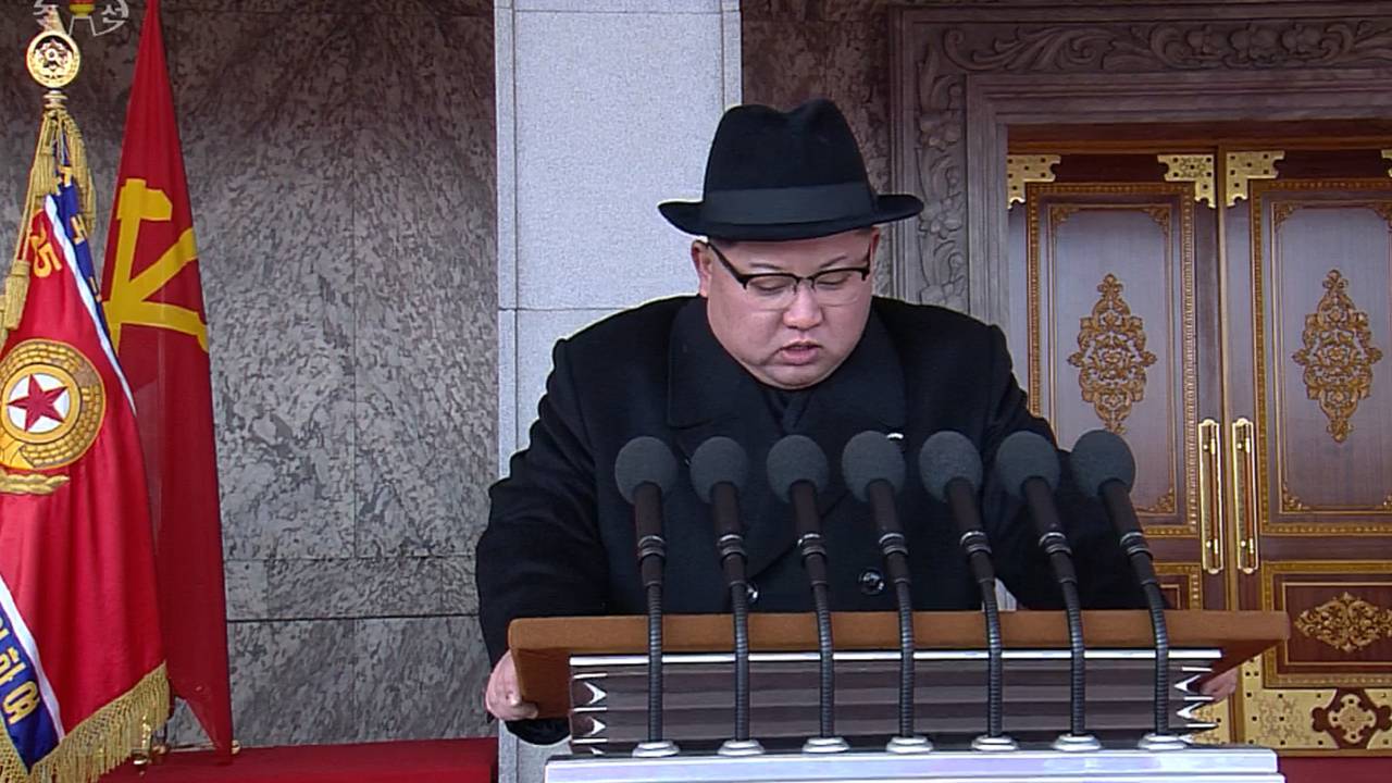 Desfile militar na Coreia do Norte