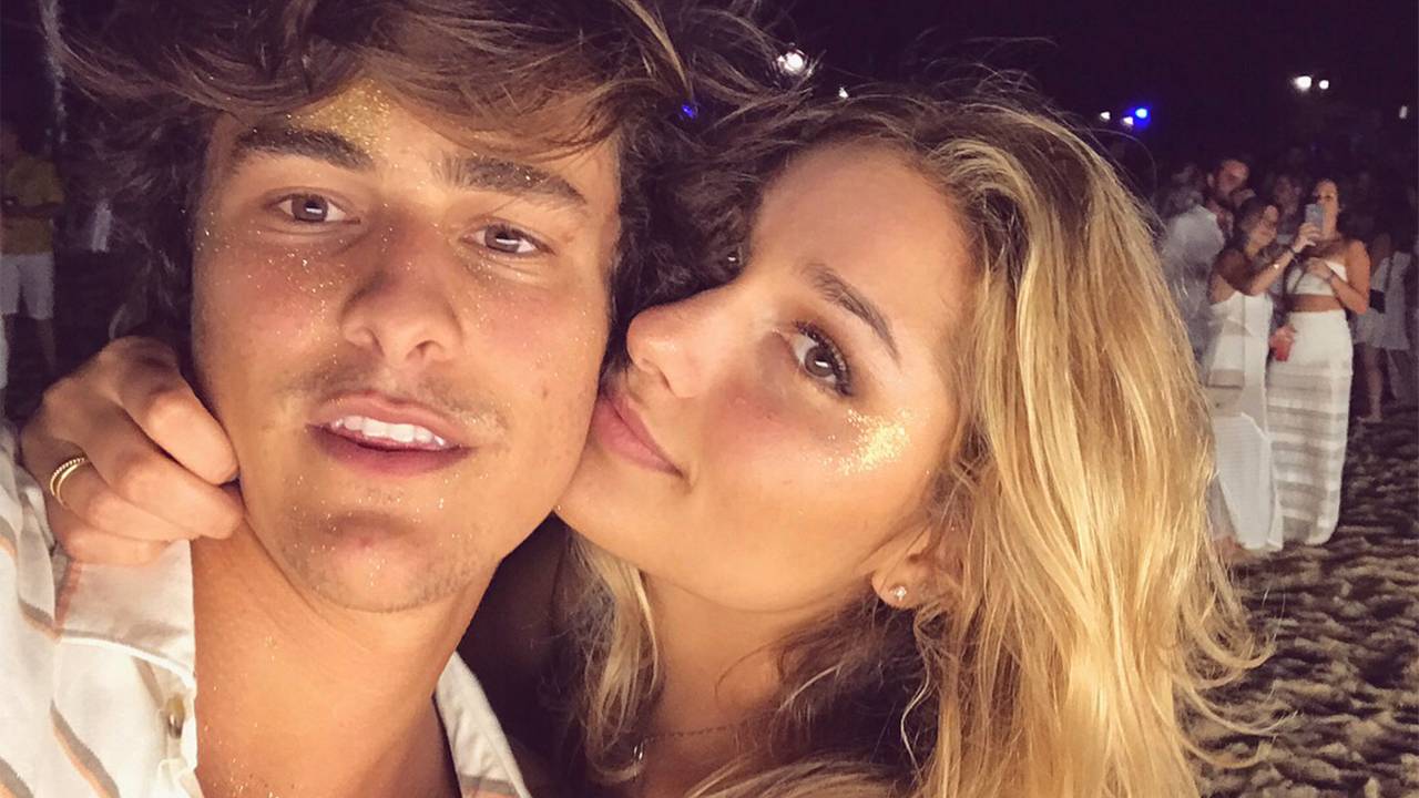 Sasha Meneghel e Bruno Montaleone