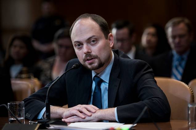 Ativista Russo Vladimir Kara-Murza Ativista Russo Vladimir Kara-Murza