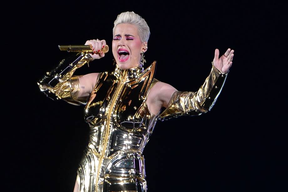 Show da cantora Katy Perry no Allianz Parque, em São Paulo