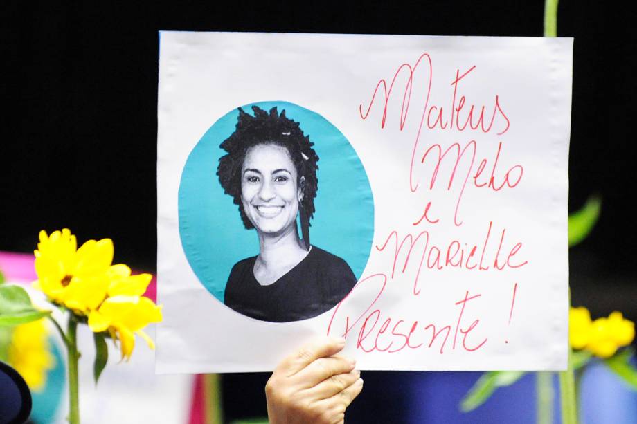 Deputados realizam homenagem à Marielle Franco (PSOL-RJ), morta a tiros dentro de veículo - 15/03/2018