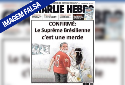 Capa falsa do Charlie Hebdo