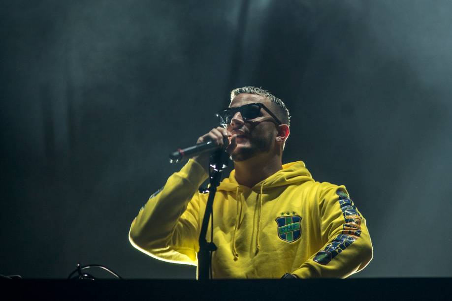 DJ Snake se apresenta durante o segundo dia do festival Lollapalooza, no Autódromo de Interlagos - 24/03/2018