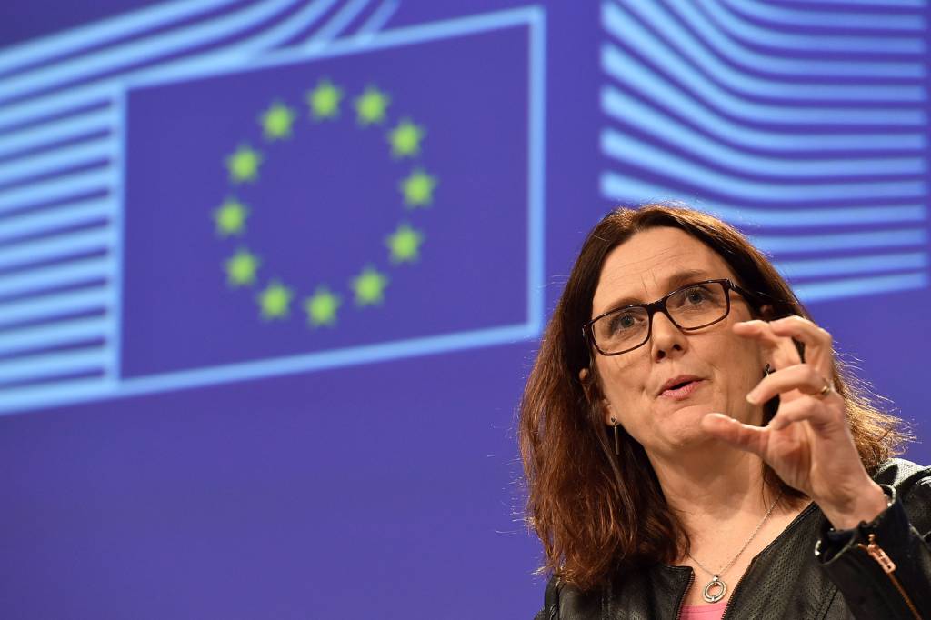 União Europeia detalha retaliação à sobretaxa do aço nos EUA