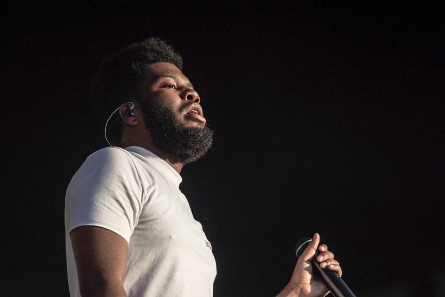 Show do cantor Khalid no último dia do Festival Lollapalooza 2018, em São Paulo