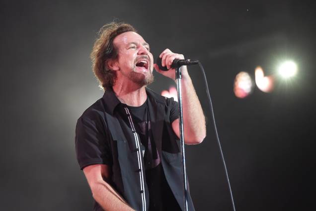 A banda Pearl Jam se apresenta durante o segundo dia do festival Lollapalooza, no Autódromo de Interlagos - 24/03/2018 A banda Pearl Jam se apresenta durante o segundo dia do festival Lollapalooza, no Autódromo de Interlagos - 24/03/2018