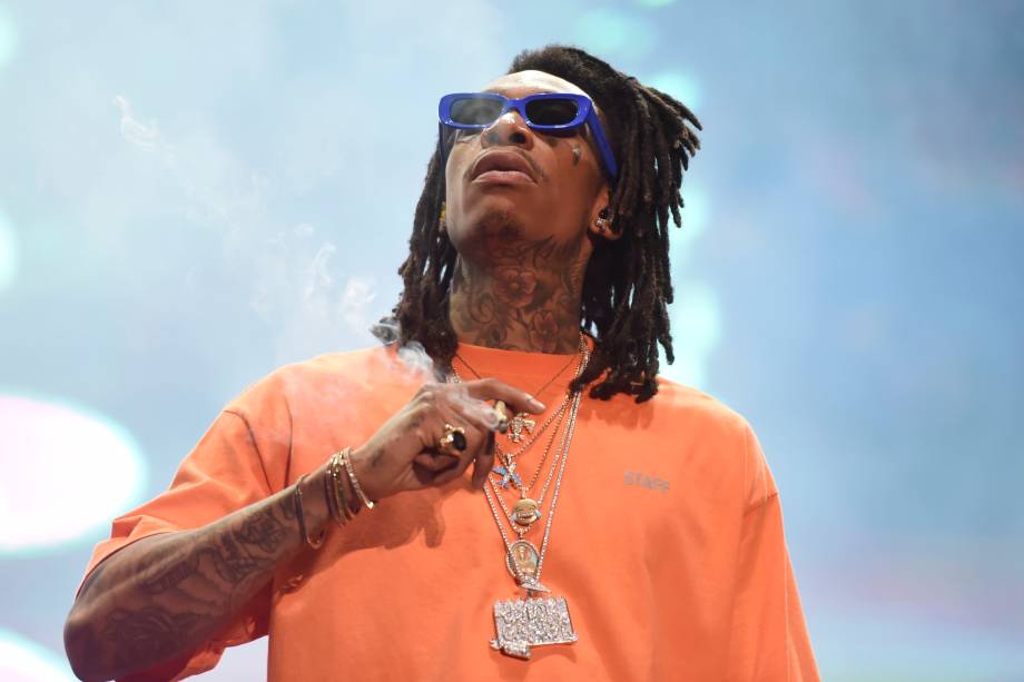 Wiz Khalifa levanta o público no último dia do Festival Lollapalooza 2018, em São Paulo