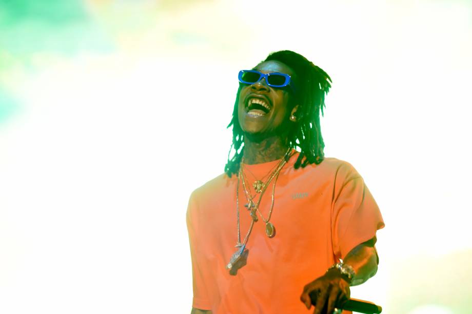 Wiz Khalifa levanta o público no último dia do Festival Lollapalooza 2018, em São Paulo