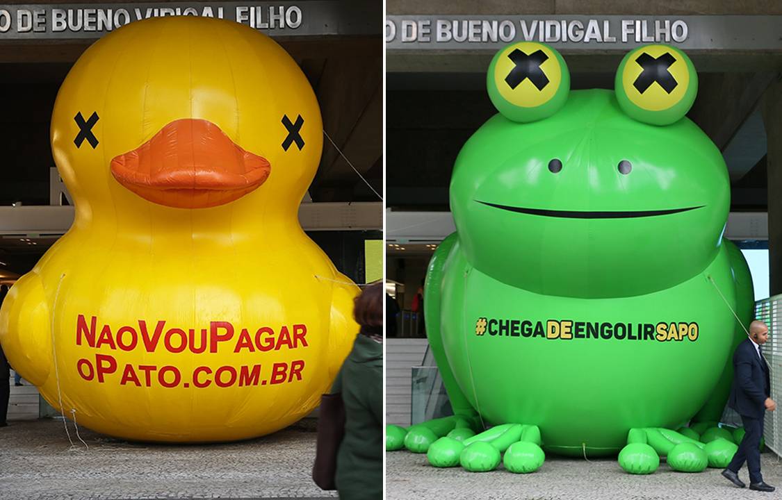 Montagem Fiesp