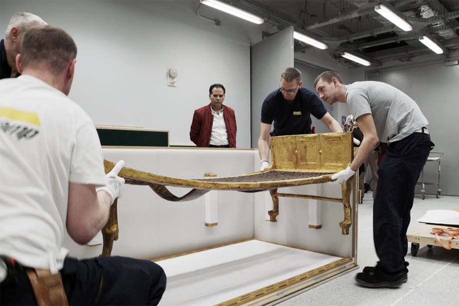 Objetos da exposição King Tut: Tesouros do faraó dourado Objetos da exposição King Tut: Tesouros do faraó dourado