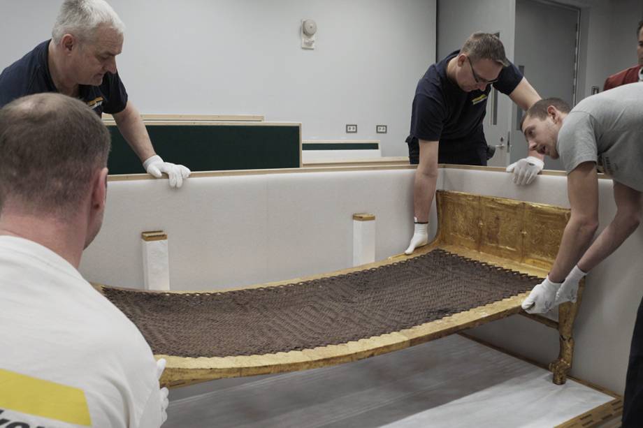 Objetos da exposição King Tut: Tesouros do faraó dourado Objetos da exposição King Tut: Tesouros do faraó dourado