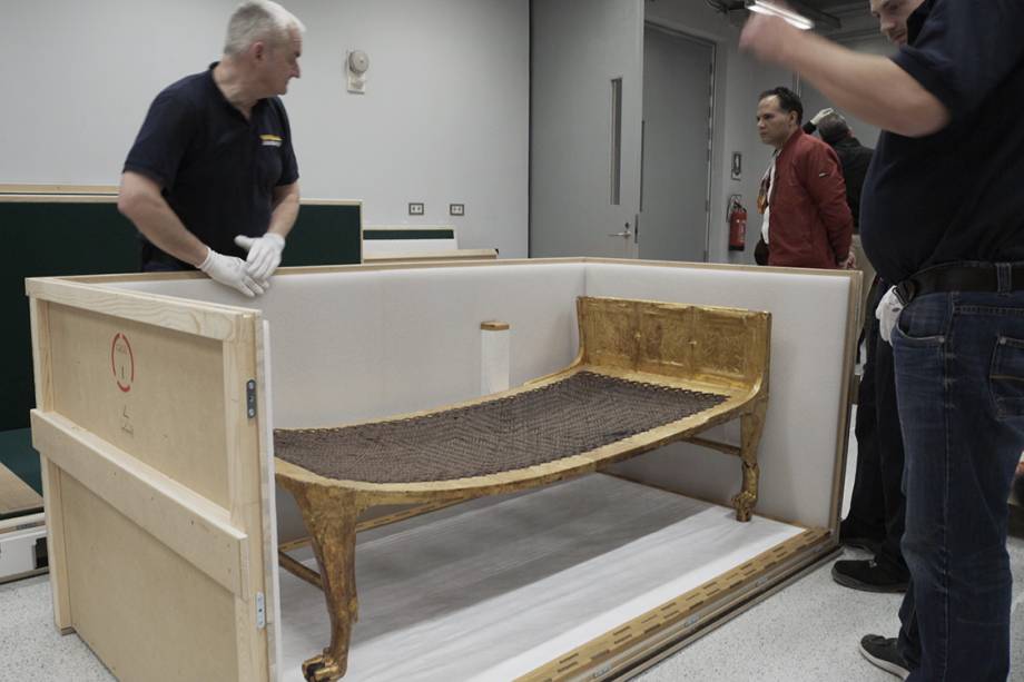 Objetos da exposição King Tut: Tesouros do faraó dourado Objetos da exposição King Tut: Tesouros do faraó dourado