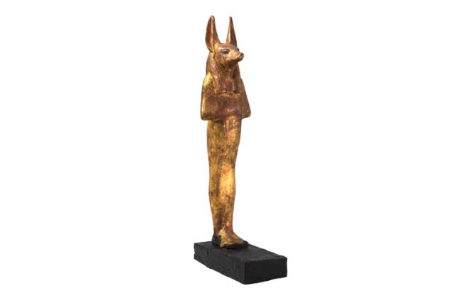Objetos encontrados na tumba de Tutankhamun usados na exposição King Tut: Tesouros do faraó dourado Objetos encontrados na tumba de Tutankhamun usados na exposição King Tut: Tesouros do faraó dourado