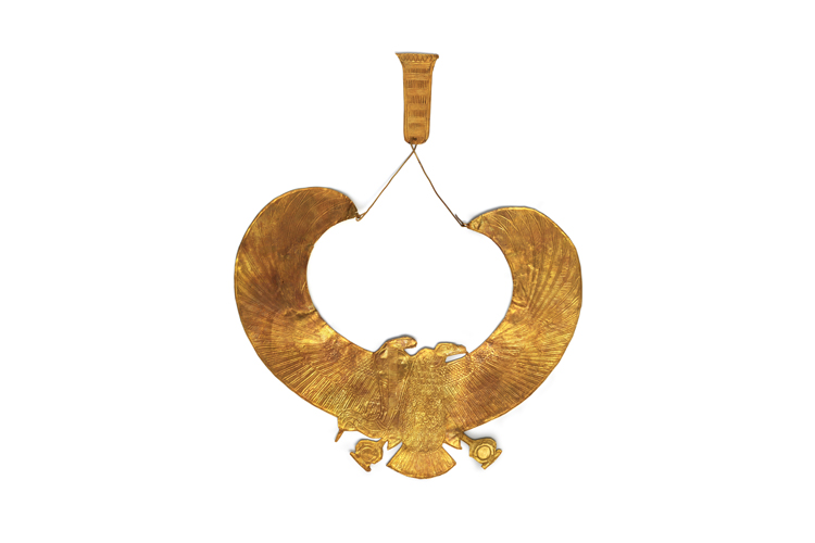 Objetos encontrados na tumba de Tutankhamun usados na exposição King Tut: Tesouros do faraó dourado Objetos encontrados na tumba de Tutankhamun usados na exposição King Tut: Tesouros do faraó dourado