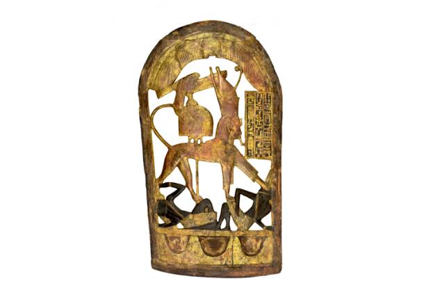 Objetos encontrados na tumba de Tutankhamun usados na exposição King Tut: Tesouros do faraó dourado Objetos encontrados na tumba de Tutankhamun usados na exposição King Tut: Tesouros do faraó dourado