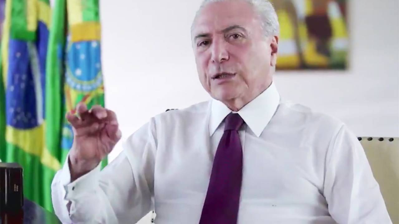 Michel Temer anuncia reajuste do programa Bolsa Família, em pronunciamento