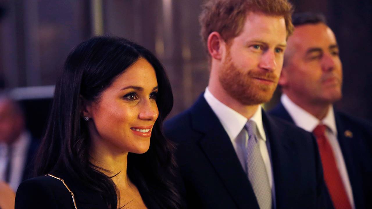 Príncipe Harry e Meghan Markle participam de evento na Australia House, em Londres - 21/04/2018