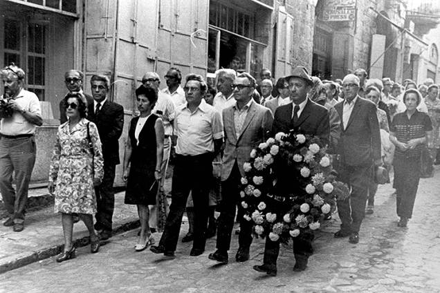Funeral de Oskar Schindler Funeral de Oskar Schindler