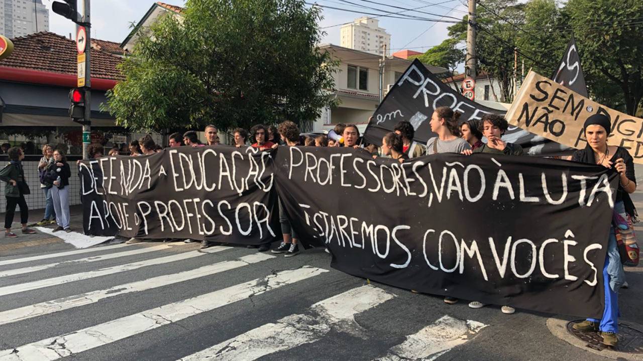 Greve de professores