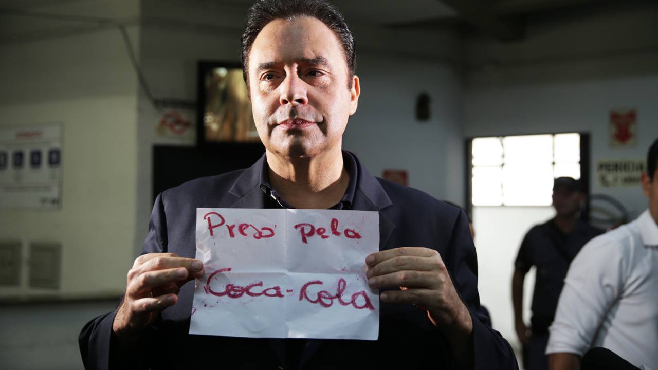 Laerte Codonho, um dos sócios da companhia de refrigerantes Dolly, foi preso em sua casa, em Cotia