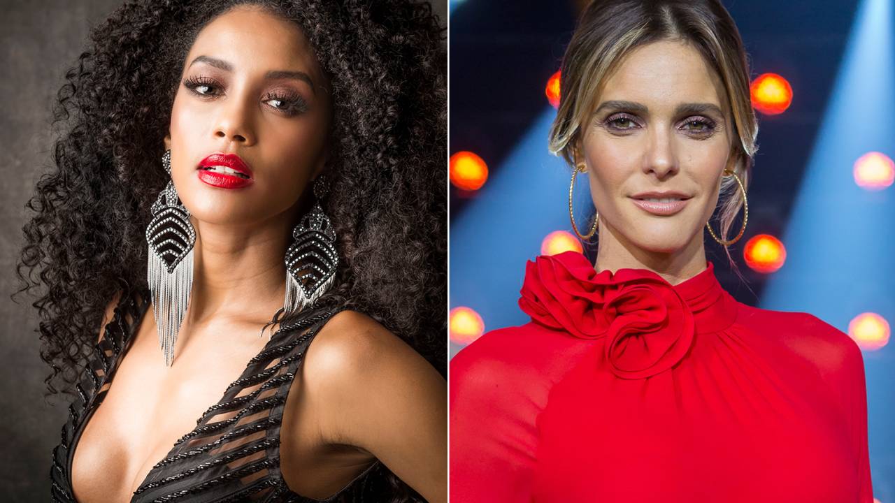 A atriz Taís Araújo e a apresentadora Fernanda Lima